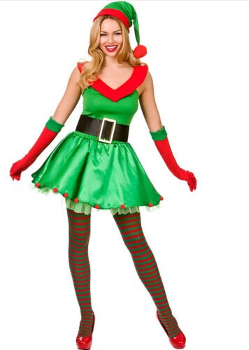 F1513 Santas Sexy Little Helper Costume Adult